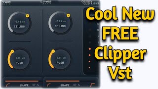 Cool New FREE Clipper VST Plugin (Soft & Hard) by Yum Audio - Crispy Clip Light - Review & Demo screenshot 4