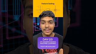 Feature Scaling Explained In Hindi | Day 23 of Understanding ML #viral #trending