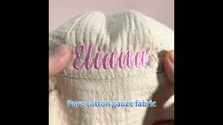 Personalized Embroidered Name Baby Fisherman Hat Custom summer hat New Baby Bowl Fisherman's hat