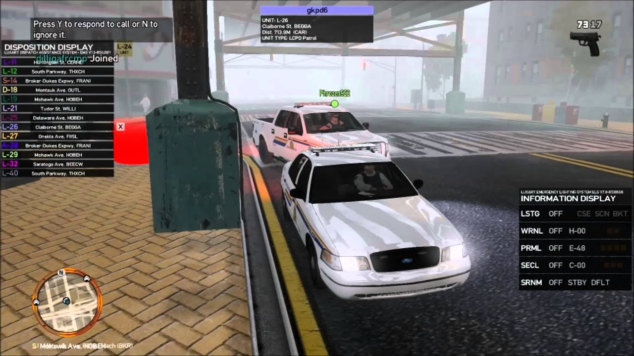 GTA IV RCMP Clan - General Duty Patrol 3 Pt. 2  (Missing Person Turns Manhunt)