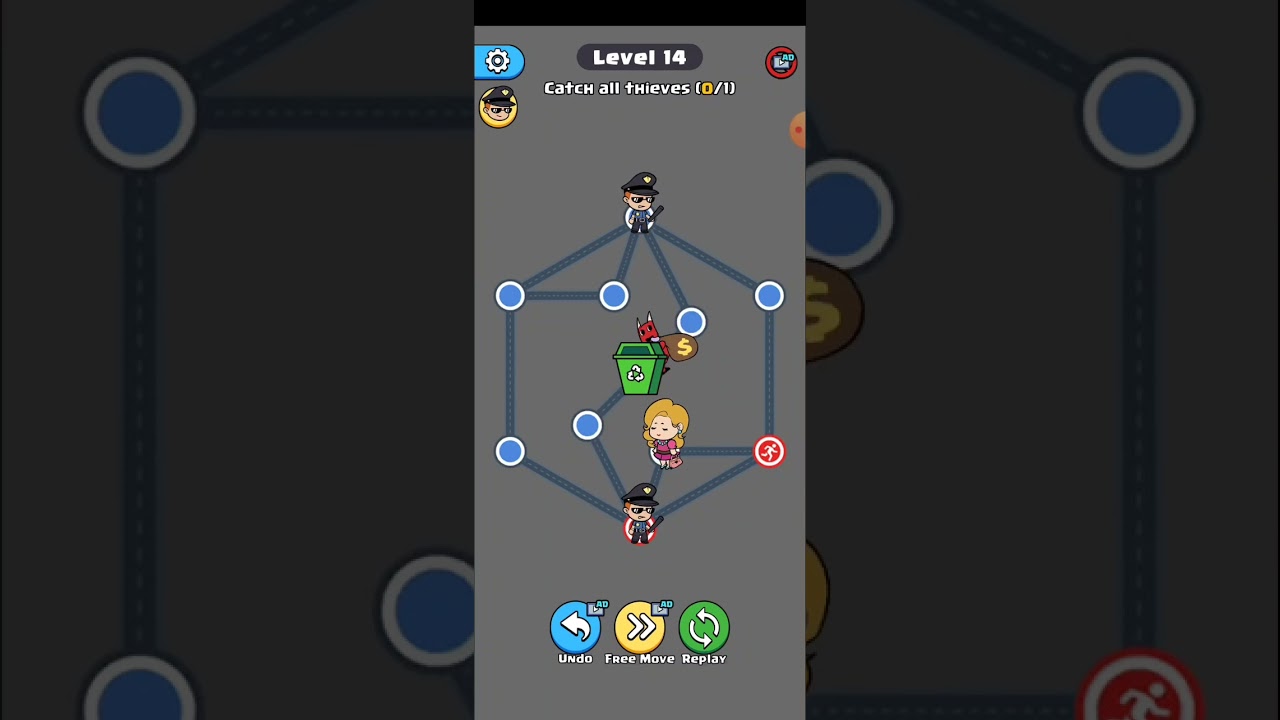 Catch The Thief: Super Police Challange Level 14 By Rick Gaming