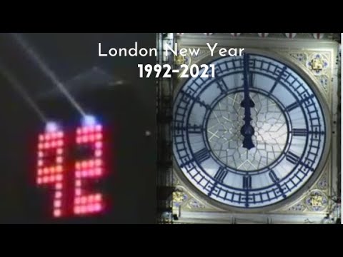 London's 2021 fireworks 🎆 Happy New Year Live! 🔴 BBC 