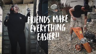 Rose Cottage Renovation: Episode 16 - Friends come to the rescue