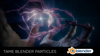 Full FULL TUTORIAL - Tame ADVANCED particles simulations in blender! Update