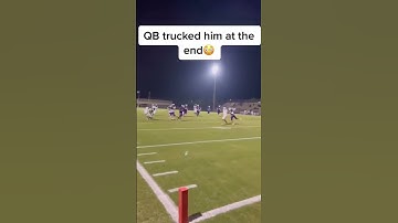 QB hit him with that TRUCK STICK 🕹️💪 #shorts