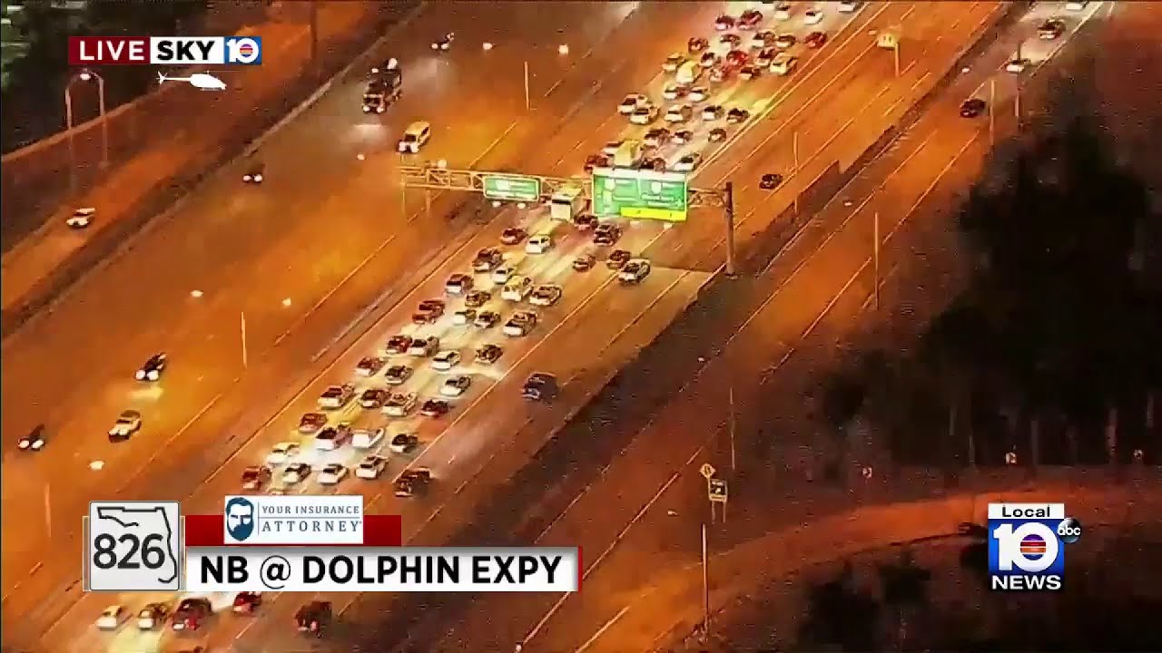 Morning crash causes delays on Palmetto Expressway