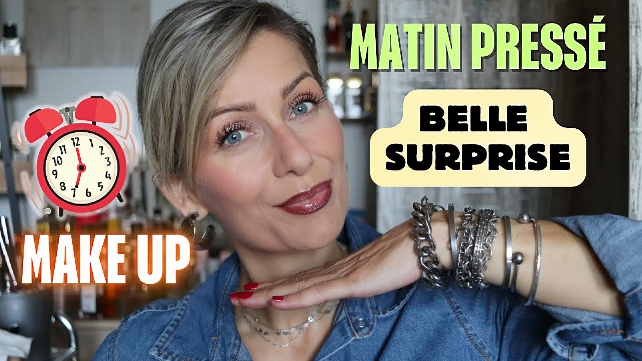 🌸 NEW MAKE UP 👉 2 FONDS DE TEINT 🎨 FUSION des TEXTURES VALIDÉE ✅  MATIN PRESSÉ  FACILE et RAPIDE ⏰