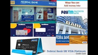 csp federal bank atm card paytm payment bank add monny MASTER CARD CASH DEPOSIT/ WITHDRAWL screenshot 5