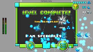 Geometry Dash. Completamos 3 demons plataformas en 1 día. (El 10/09/2025)