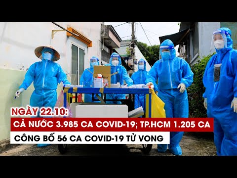 Video Ngày 22/10: Cả nước 3.985 ca Covid-19, 5.202 ca khỏi |... - youtube
