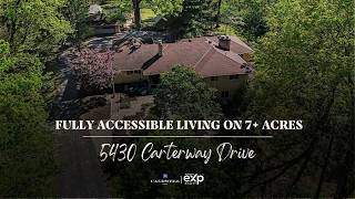 Accessible 7+ Acre Estate with Elevator &amp; Dual Main-Level Primary Suites | Near Downtown Milford, OH