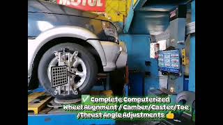Mitsubishi Adventure - Computerized Wheel Alignment