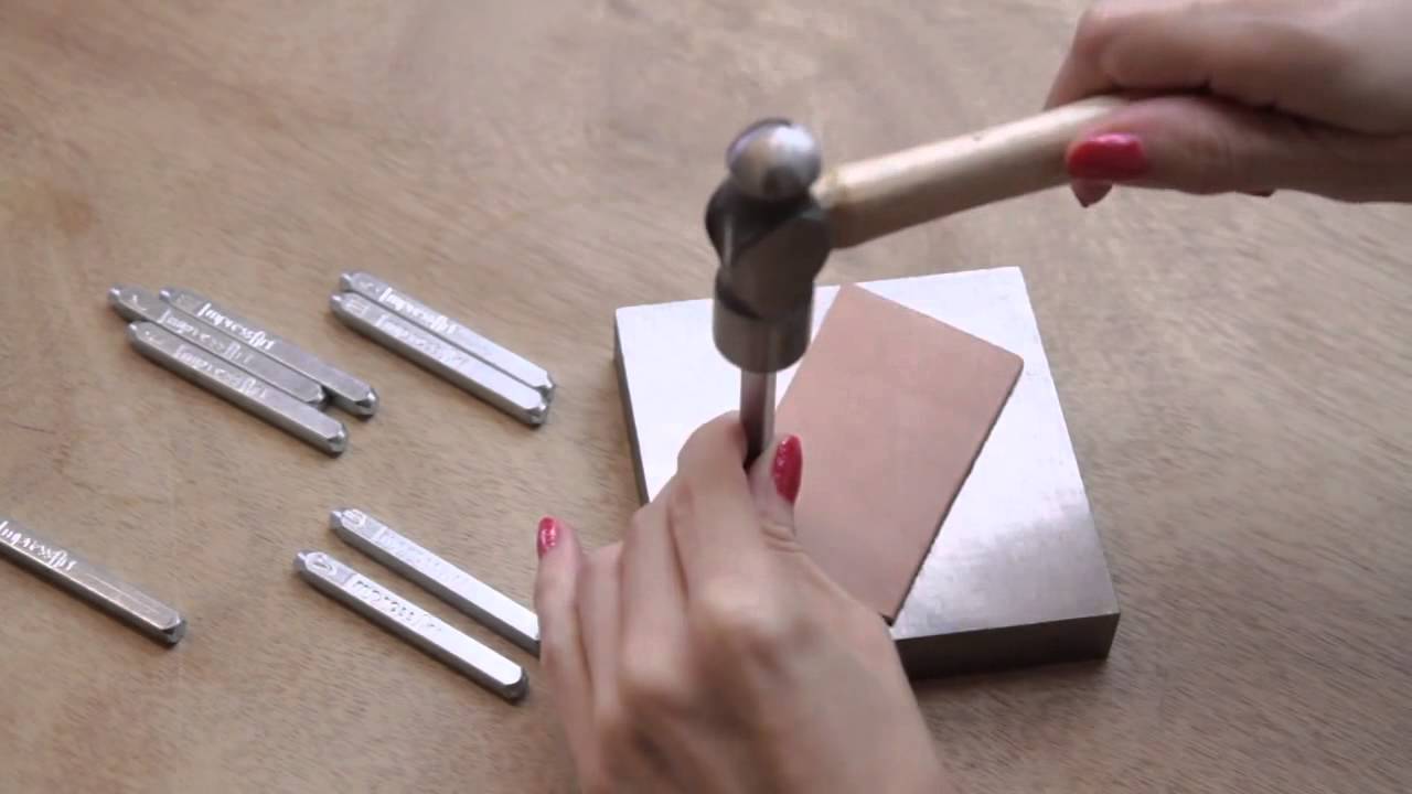 How to do Leather Stamping YouTube
