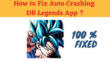 Fix Auto Crashing DB Legends App/Keeps Stopping App Error in Android Phone|Apps stopped on Android
