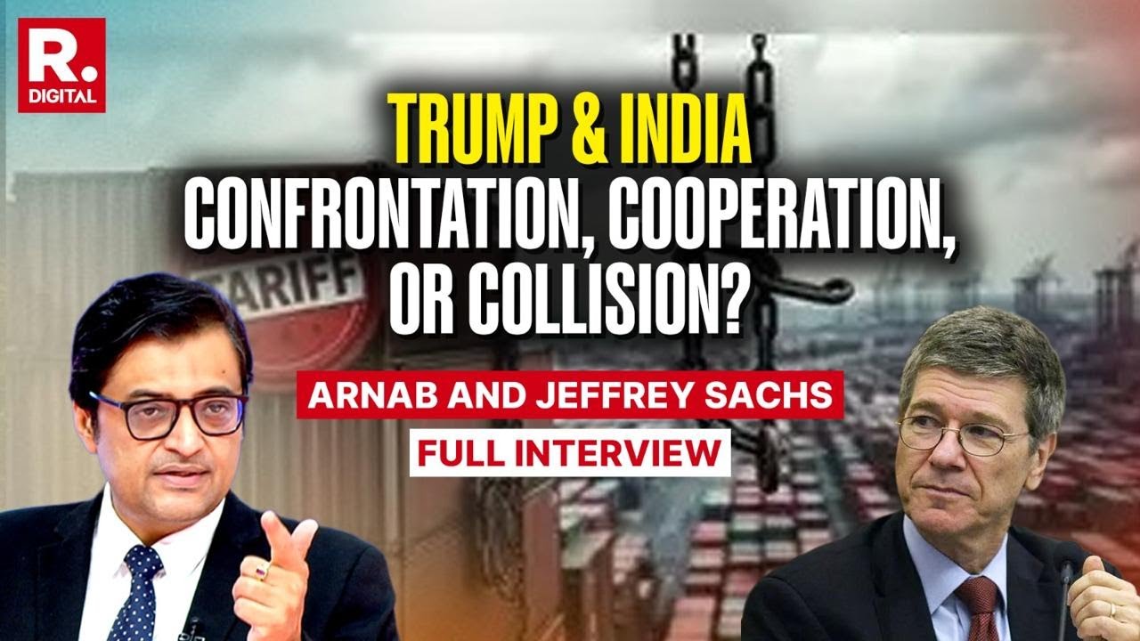 Jeffrey Sachs No-holds-barred Interview With Arnab As He Dissects What's Next For Trump & India