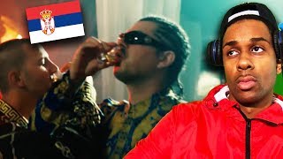 BALKAN RAP REACTION | Marlon Brutal x Juice - Mače (Official Video)