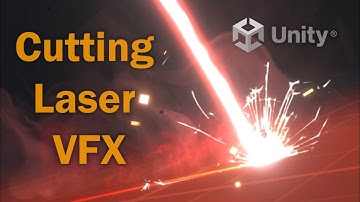 Cutting Laser VFX  for the Unity game engine