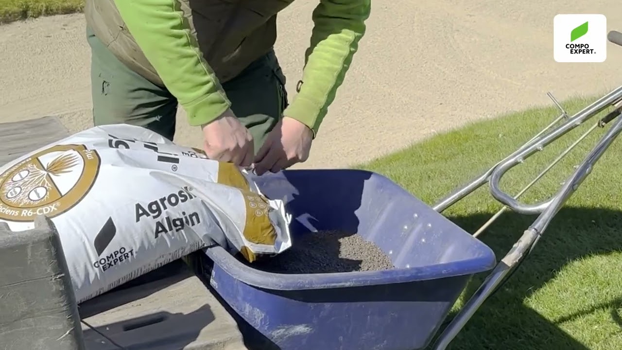 Frhjahrskur fr Greens mit Agrosil Algin
