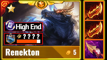 MAX SPEED Renekton ft. ⭐⭐⭐ Braum Carry! | 6 Bastion + 4 Nitro Comps | TFT Set 14 Gameplay