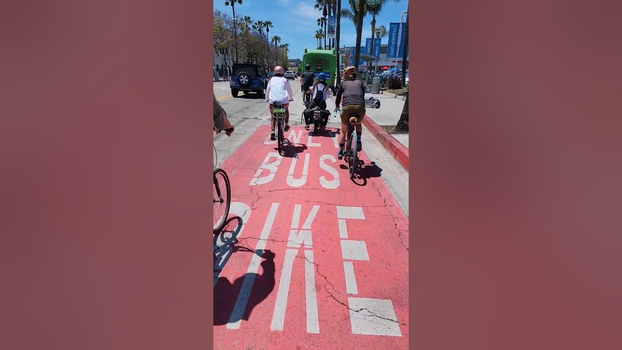 Riding the Culver City Bike Lanes Before They're Removed YouTube