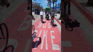Riding the Culver City Bike Lanes Before They're Removed
