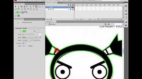 Tutorial Dibujo Básico de Caricatura en Flash CS4