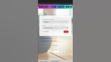 EXPLOIT CVE-2025-6934  #hackingcourse #hackingtutorial #bugbounty
