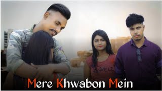 Mere Khwabon Mein || Shahrukh Khan || DDLJ || Cute Love story || Ft. Saheli \u0026 Koushik || CM Creation