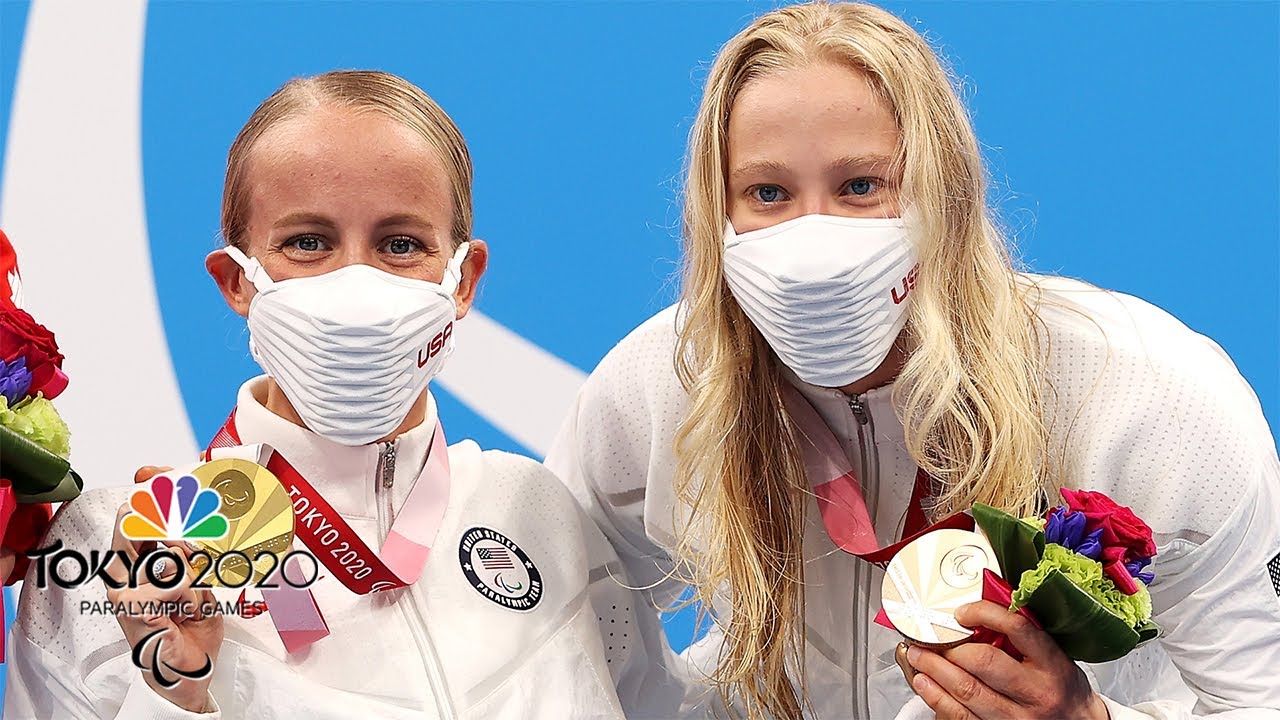 Gold and silver for Team USA in 100m back as Weggemann chases down Canadian | Tokyo 2020 Paralympics