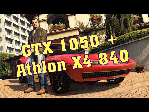 GEFORCE GTX 1050 2GB + AMD ATHLON X4 840 OEM В ИГРАХ