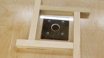 How to install router plate into workbench and make perfect hole for it | Part 3