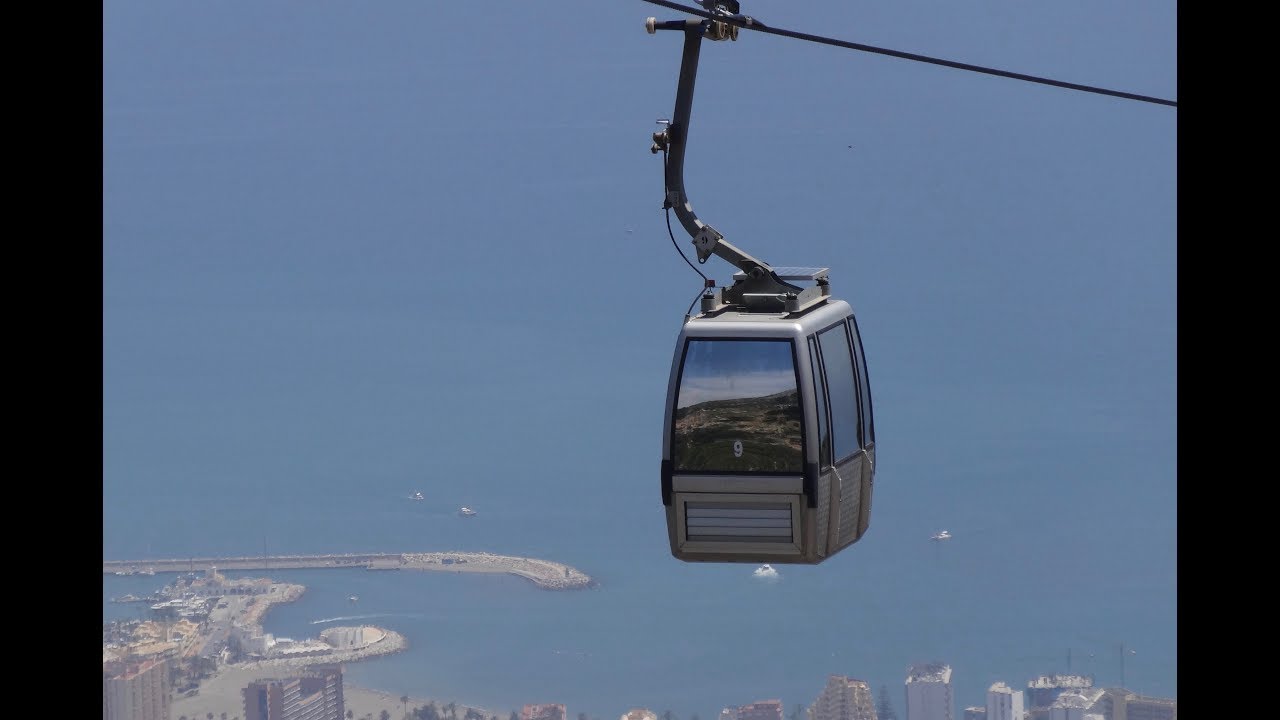 Teleférico Benalmádena Cable Car Ride May 2018 YouTube
