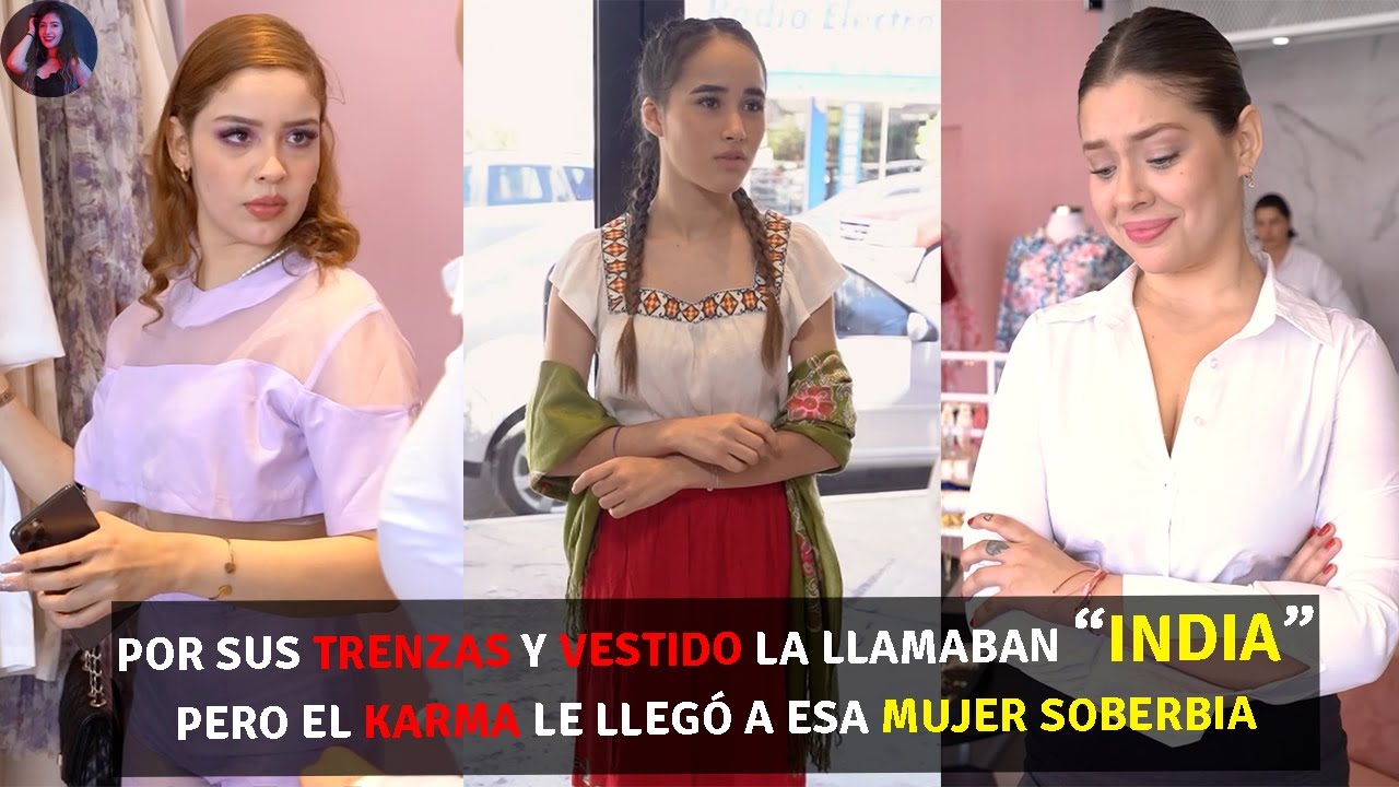 Por sus trenzas y vestido la llamaban 