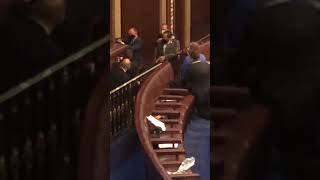 Video Shot By Congressman Dan Kildee (D-Flint) As House Members Take Cover In House Gallery | 1/6/21