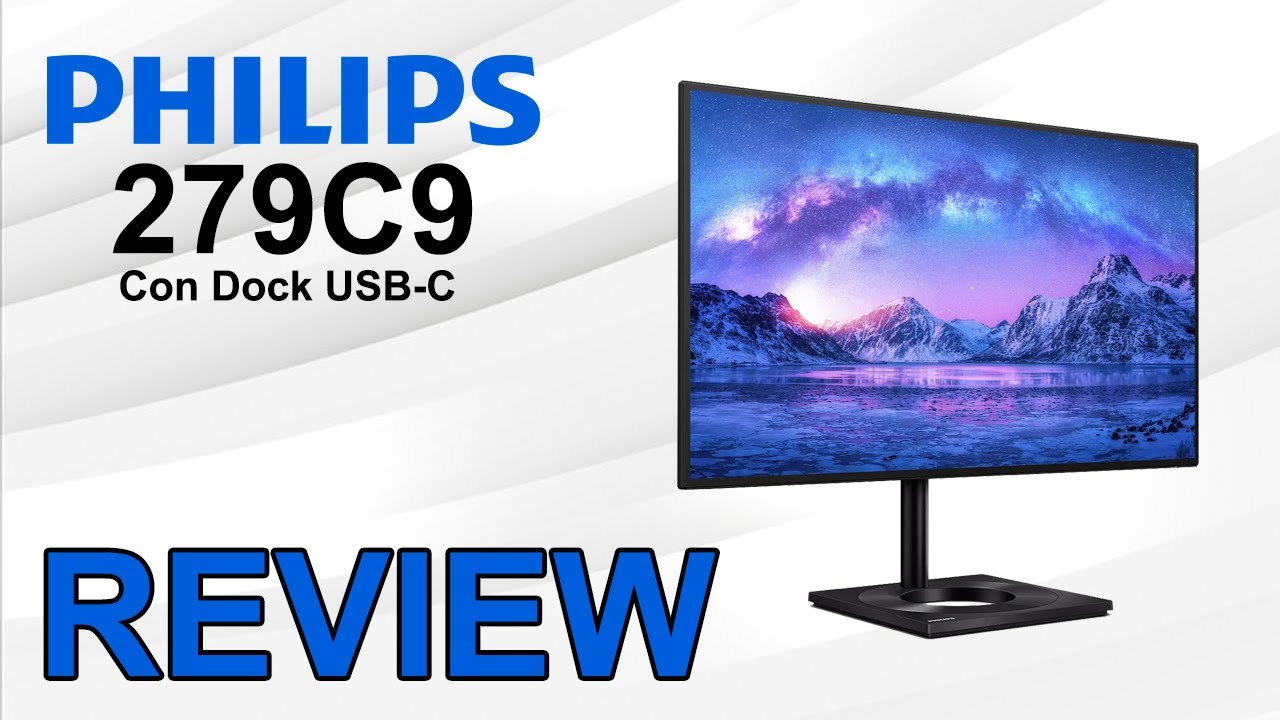 Philips MODA 279C9 | Monitor UHD 4K | Review - YouTube