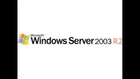Windows Server 2003 R2 Logo 2005-2008 UK Version