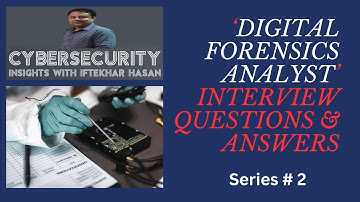 ‘Digital Forensics Analyst’ Interview Questions & Answers: Digital Detective. #digitalforensics