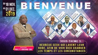 Dr. Paul Florent ONGONE EBE - Conférence REPHIDIM 2019