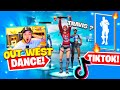 I Joined YOUTUBERS Using The Out West Emote in Fortnite *EARLY*