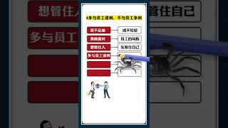 这几种方法帮助老板管理好团队 #商业 #创业