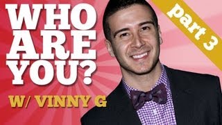 Vinny G From Jersey Shore Who Are You? Part 3 - Deepak Chopra