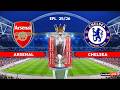 ARSENAL Vs CHELSEA Premier League 25 26 Full Match All Goals Simulation PES
