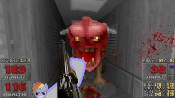 Beautiful voxel Doom Heroes vs. Rainbow Dash and punk rock : Episode 2 longplay