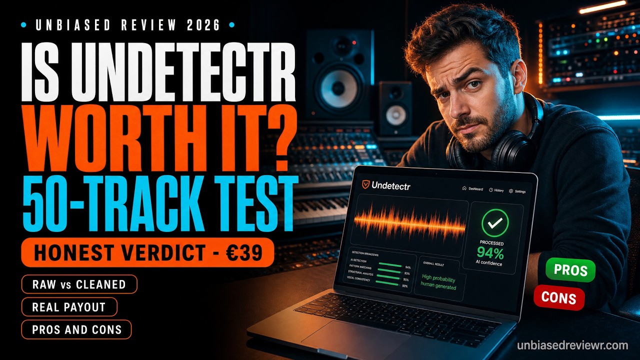 Undetectr Review: I Tested It on 50 AI Tracks — Worth It? (2026)
