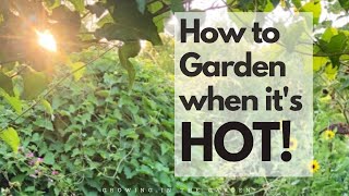 Wondering how i keep my garden alive and thriving during arizona
summers? share best tips to help get your ready it triple-...