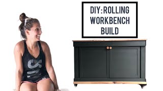 DIY: Build your Own Rolling Workbench in 2 days #diy #build #woodworking