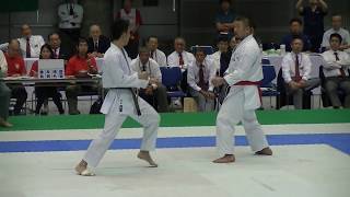 2017協会全国 男子組手 決勝戦 JKA All Japan Men's Kumite Final