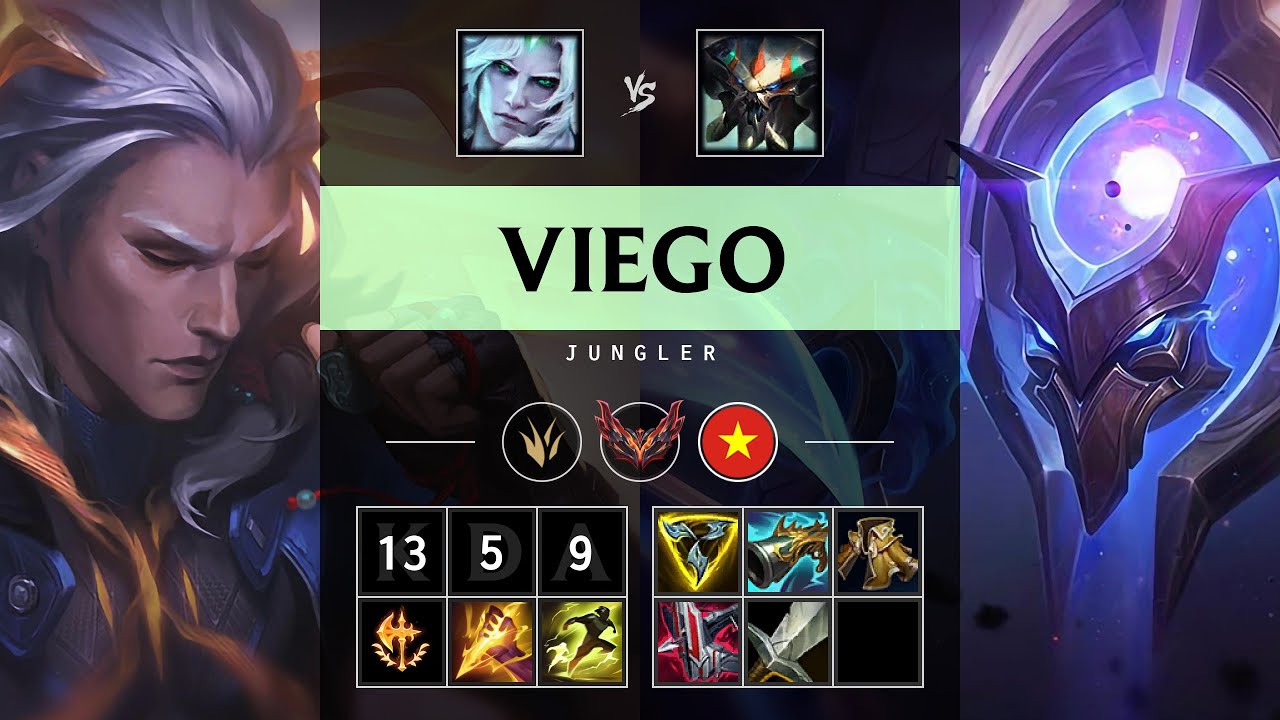 Viego Jungle vs Skarner: Triple Kill, Rampage - VN Grandmaster Patch 25.S1.2