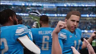 Madden NFL 22 - Detroit Lions Super Bowl Celebration