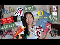 getting into college with average stats! decisions, stats, + where i'm going!